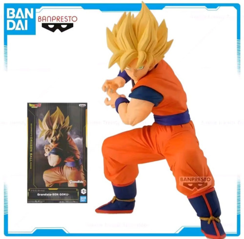 Action Figure Goku Grandista Dragon Ball Z Oficial Bandai Banpresto - Dragon Ball Z - #
