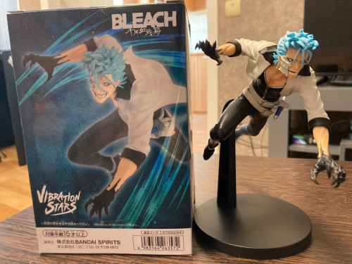 Action Figure Grimmjow Bleach Bandai Boneco Colecionavel-Bleach-
