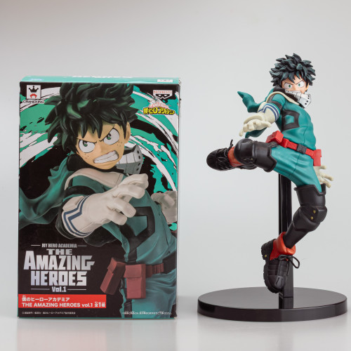 Action Figure Izuku Midoriya The Amazing Heroes vol. 1 Banpresto My Hero Academia My Hero Academia # - Produto Original