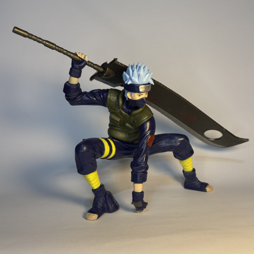 Action Figure Kakashi Com Espada - Naruto - 15cm - Naruto - #