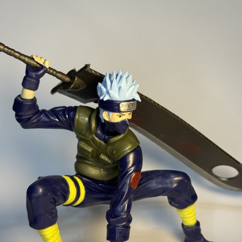 Action Figure Kakashi Com Espada - Naruto - 15cm - Naruto - #