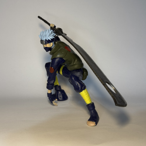 Action Figure Kakashi Com Espada - Naruto - 15cm - Naruto - #