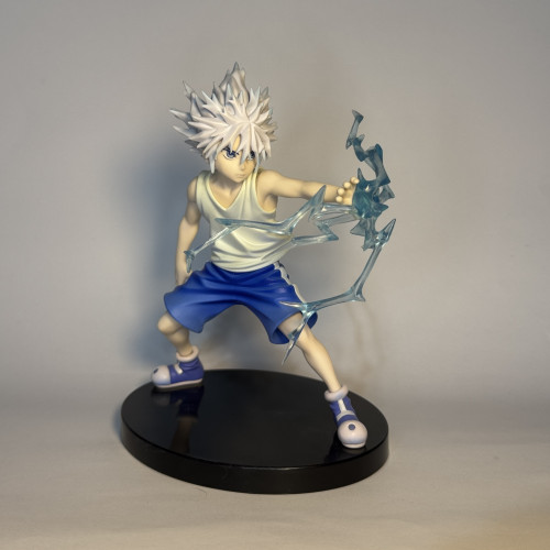 Action Figure Killua Zoldyck Com Efeito Relâmpago - Hunter X Hunter - 15cm Detalhes Premium - Hunter X Hunter - #