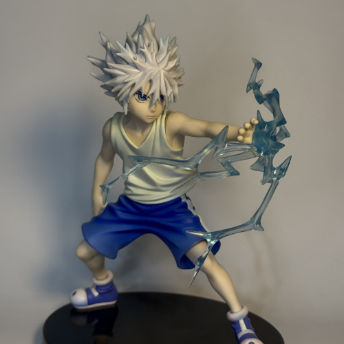 Action Figure Killua Zoldyck Com Efeito Relâmpago - Hunter X Hunter - 15cm Detalhes Premium - Hunter X Hunter - #