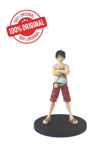 Action Figure Monkey D. Luffy - DXF Figure The Grandline Men vol.6 One Piece - Film RED # - Produto Original