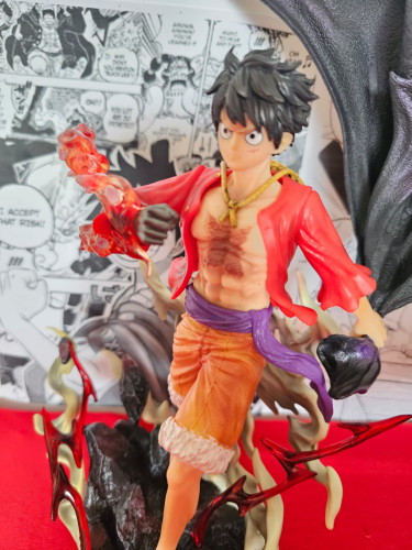 Action Figure Monkey D Luffy Anime Boneco Estatueta Colecionavel - One Piece - #