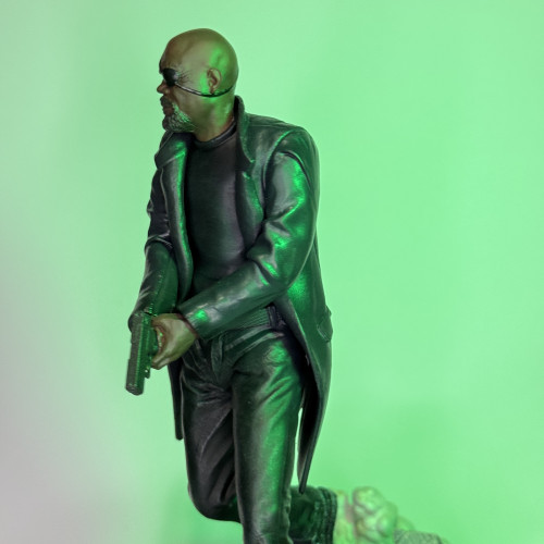 Action Figure Nick Fury 19cm Iron Studios - Marvel - #