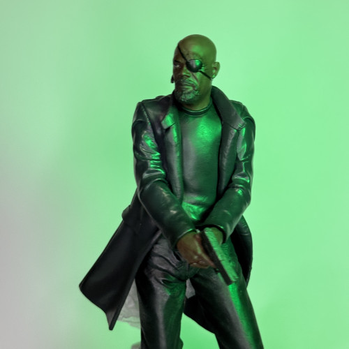 Action Figure Nick Fury 19cm Iron Studios - Marvel - #