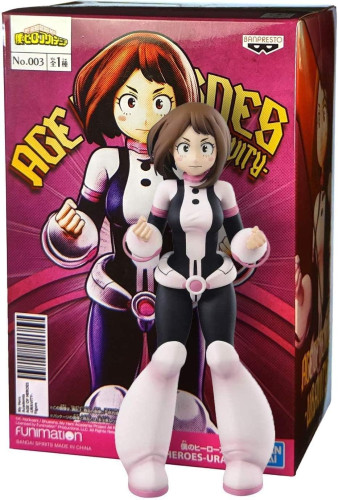 Action Figure Ochaco Uraraka Boneco Banpresto Figura de ação My Hero Academia-My Hero Academia-