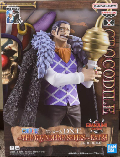 Action Figure One Piece - Sir Crocodile Dxf The Grandline Series - Extra - One Piece - #
