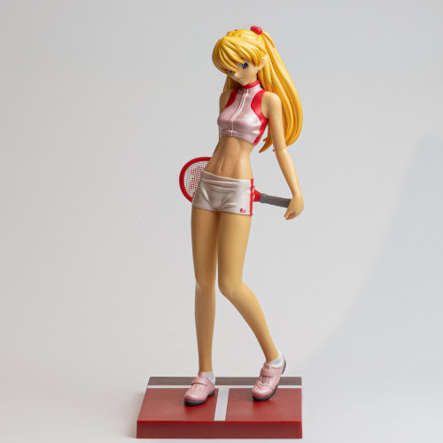 Action Figure Asuka Langley Soryu Tennis Version EX Figure Sega Neon Genesis Evangelion # - Produto Original
