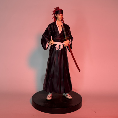 Action Figure Renji Abarai (bleach) – 18 Cm – Pvc Premium - Bleach - #