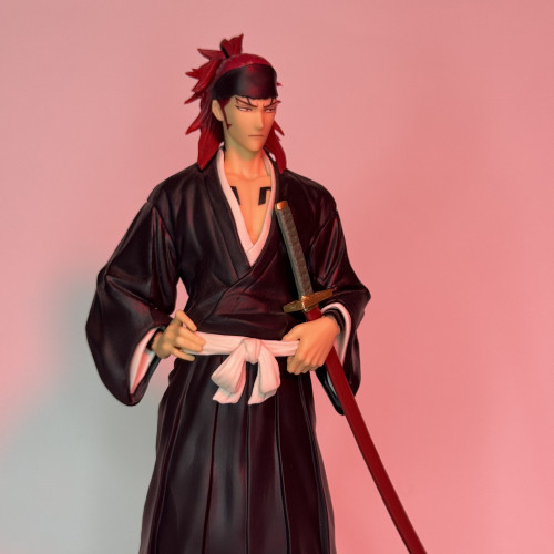 Action Figure Renji Abarai (bleach) – 18 Cm – Pvc Premium-Bleach-