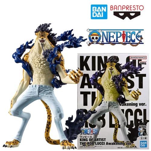 Action Figure Rob Lucci Boneco One Piece Oficial Bandai Banpresto-One Piece-