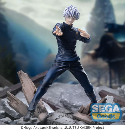 Action Figure Satoru Gojo Jujutsu Kaisen Sega Prize Boneco Colecionavel-Jujutsu Kaysen-