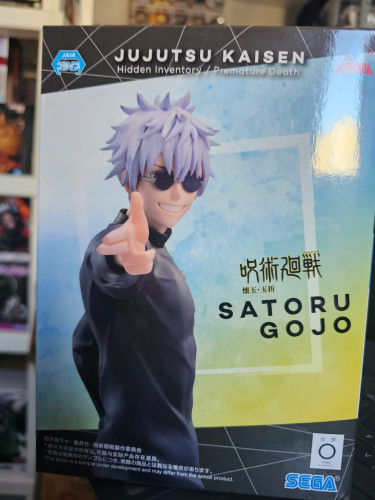 Action Figure Satoru Gojo Jujutsu Kaisen Sega Prize Boneco Colecionavel - Jujutsu Kaysen - #