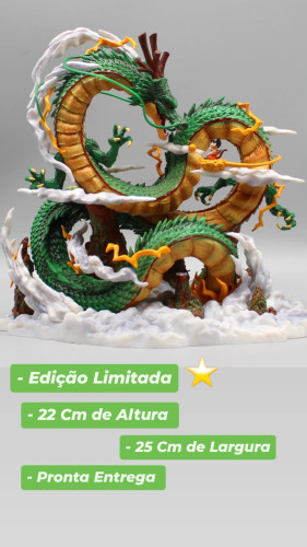 Action Figure Shenlong Dragon Ball Z Estatueta Colecionavel - Dragon Ball - #