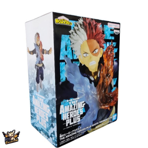 Action Figure Shoto Todoroki The Amazing Heroes Plus Banpresto - My Hero Academia - #