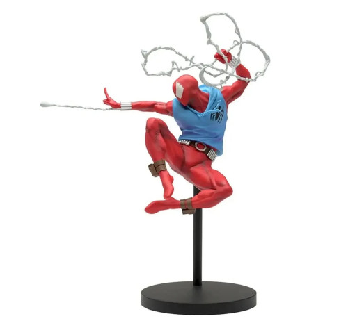 Action Figure Spider-man Scarlet Boneco Premium Sega-Spider-man-