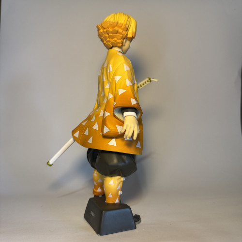 Action Figure Zenitsu Agatsuma – Demon Slayer, 24 Cm Pvc - Demon Slayer - #