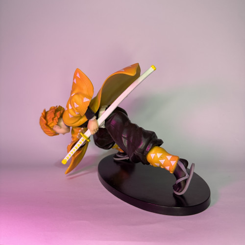 Action Figure Zenitsu Agatsuma – Demon Slayer 14 Cm Pvc - Demon Slayer - #
