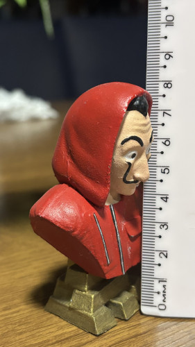 Action Figures -Dali La Casa De Papel 9 Cm - La Casa De Papel - #