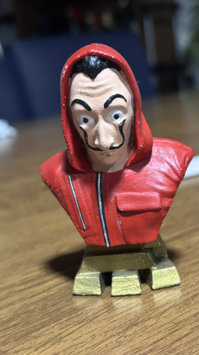Action Figures -Dali La Casa De Papel 9 Cm-La Casa De Papel-