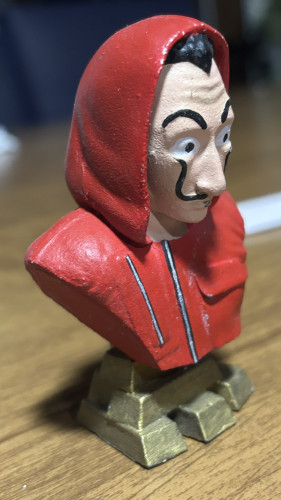 Action Figures -Dali La Casa De Papel 9 Cm - La Casa De Papel - #