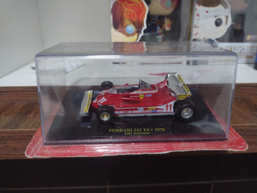 Action Figures - Ferrari 312 T4-Carros Antigos-