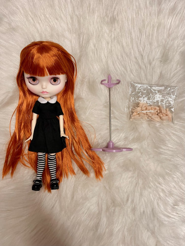 Action Figures Boneca Blythe Ruiva, Cabelo Longo Com Franja - Blythe - #