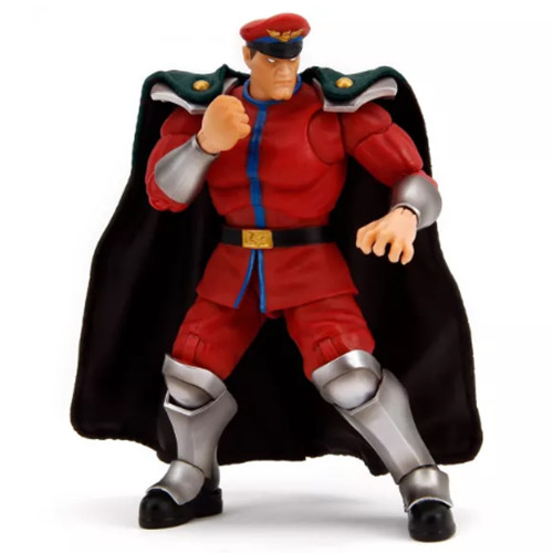 Action Figures Boneco Articulável Street Fighter 2 M. Bison Action Figure Jada-Ultra Street Fighter II The Final Challengers-
