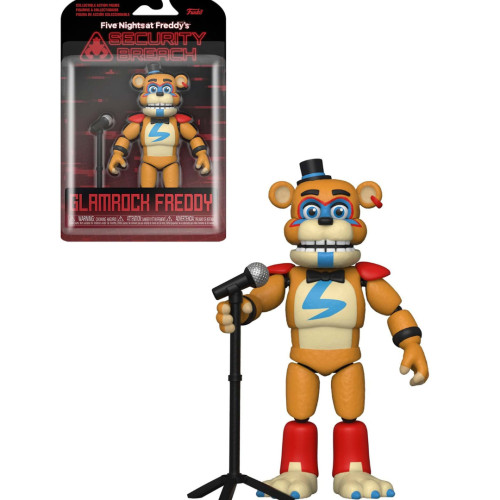 Action Figures Boneco Funko Glamrock Freddy - Five Nights At Freddy's - #