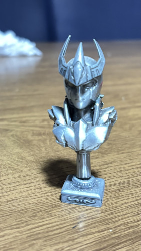 Action Figures Busto Metal Seiya - Ikki - Aioria Cavaleiros Do Zodíaco Omelete Box - CDZ - Cavaleiros Do Zodiaco - #