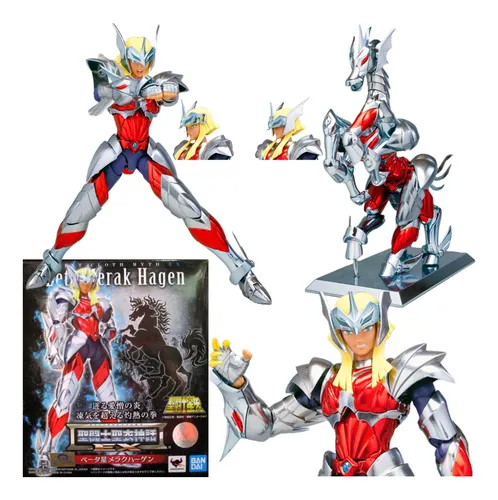 Action Figures Cloth Mith Beta Merak Hagen-CDZ - Cavaleiros Do Zodiaco-