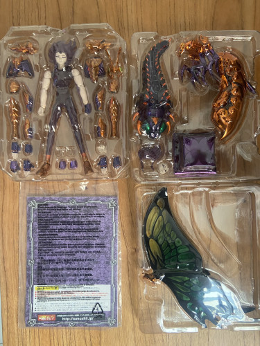 Action Figures Cloth Myth Myu De Papillon - Saint Seiya Cavaleiros Do Zodíaco - #