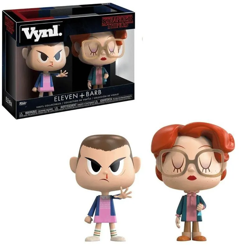 Action Figures Eleven + Barb - Vynl Funko Stranger Things # - Produto Original