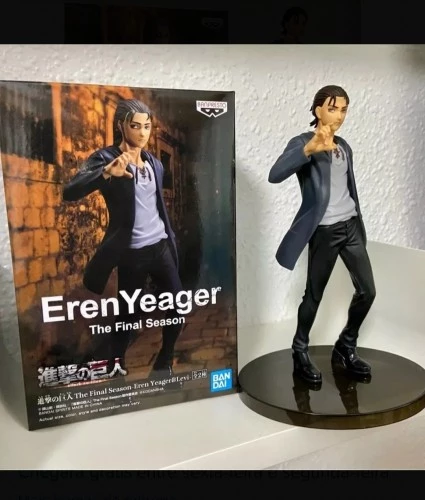 Action Figures Eren Yeager - Attack On Titan - #
