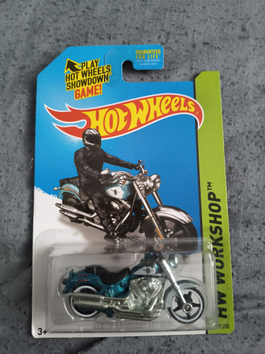 Action Figures Hot Wheels $th Harley Fat Boy-Sports Legends-