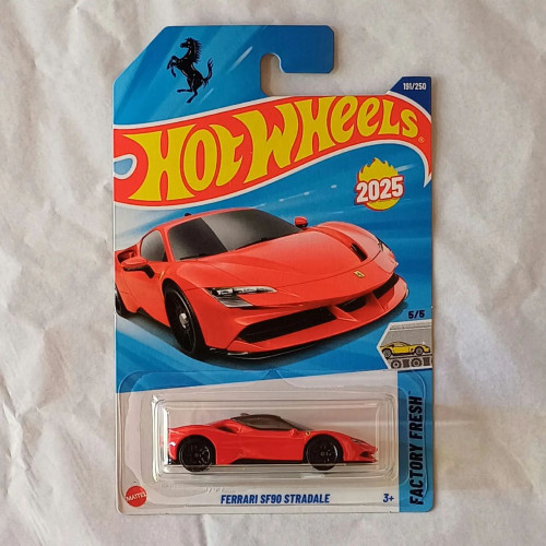 Action Figures Hot Wheels Ferrari Sf90 Stradale-Hot Wheels-