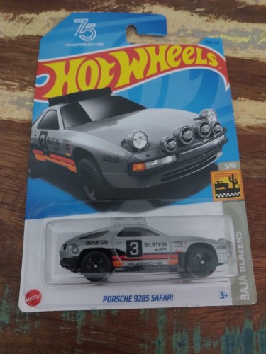 Action Figures Hot Wheels Mainline Porsche 928s Safari - Porsche - #