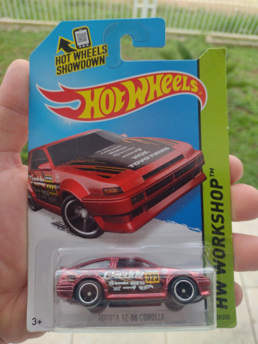Action Figures Hot Wheels $th Toyota Ae-86 Sports Legends # - Produto Original