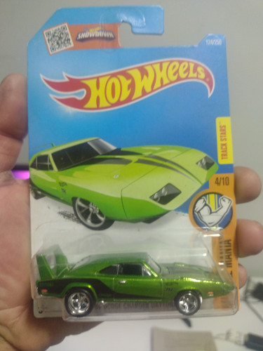 Action Figures Hot Wheels $th Daytona Charger Sports Legends # - Produto Original