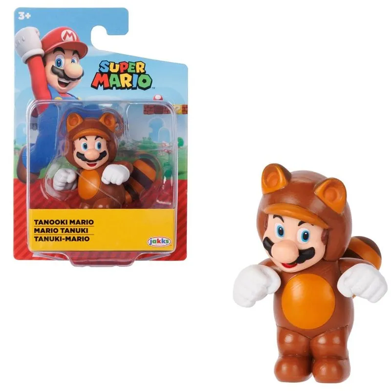 Action Figures Jakks Tanooki Mario - Super Mario - #