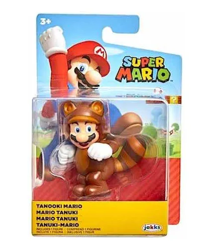 Action Figures Jakks Tanooki Mario-Super Mario-
