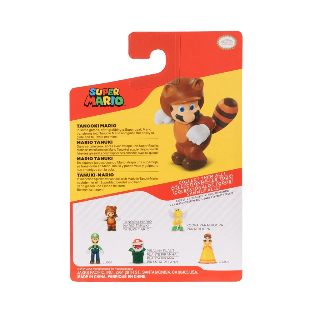 Action Figures Jakks Tanooki Mario - Super Mario - #