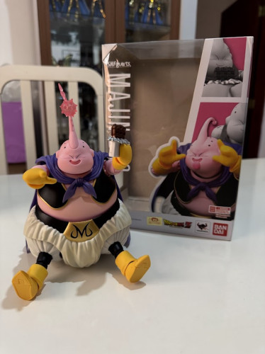 Action Figures Majin-boo Fat, Sh Figuarts Bandai, Tamashii Nations-Dragon Ball Z-