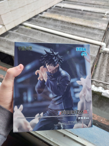 Action Figures Megumi Fushiguro Diorama Com Coelhos Jujutsu Kaisen Figurizma Sega-Jujutsu Kaisen-