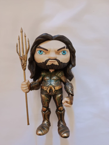 Action Figures Minico Aquaman (usado, sem caixa)-Justice League-