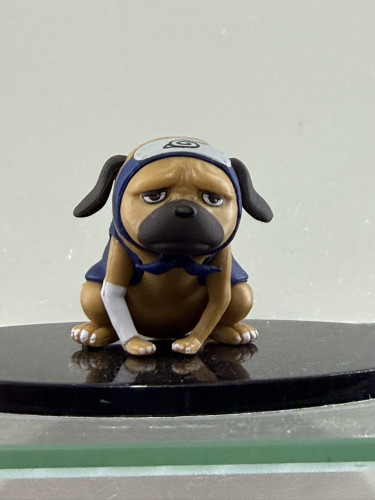 Action Figures Pakkun Coleção Naruto Shippuden Planeta Deagostini - Naruto Shippuden Deagostine # - Produto Original