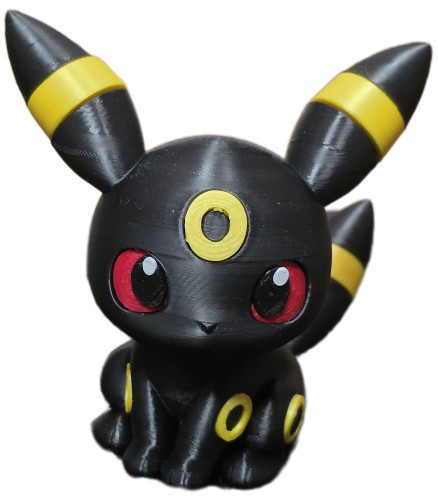 Action Figures Pokemon Umbreon Em Formato Chibi-Pokemon-
